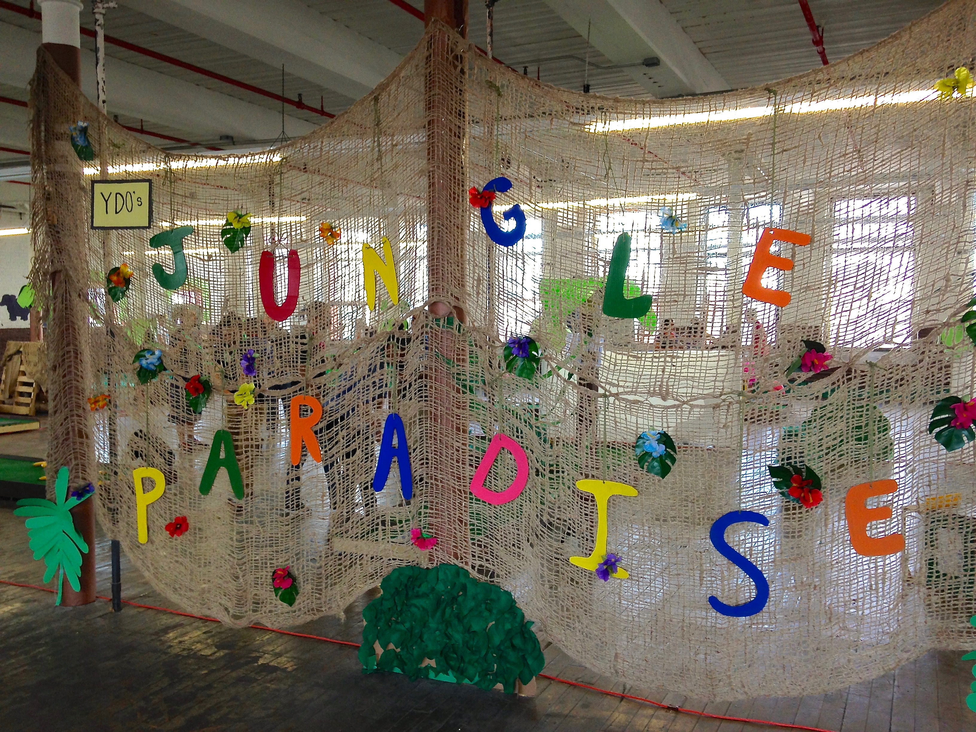 opening day of Jungle Paradise Golf Course